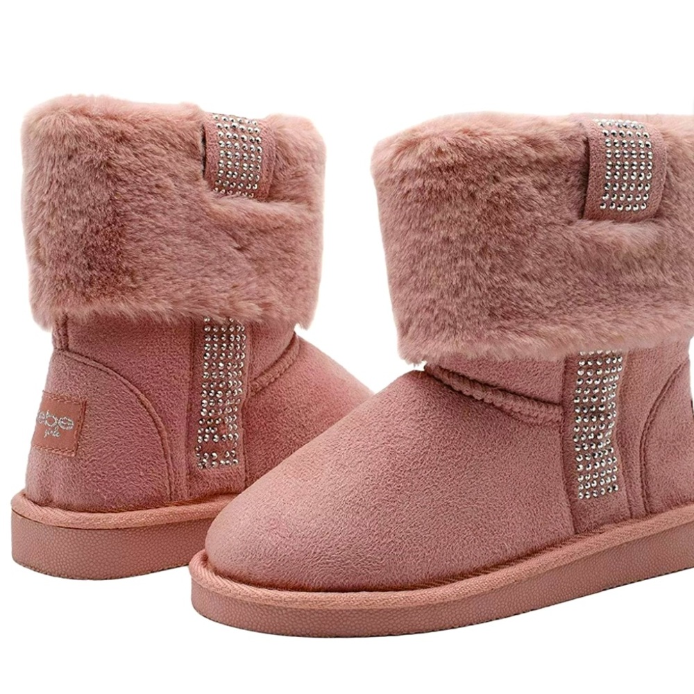 Bebe Mid Calf Slip On Boots NWOT